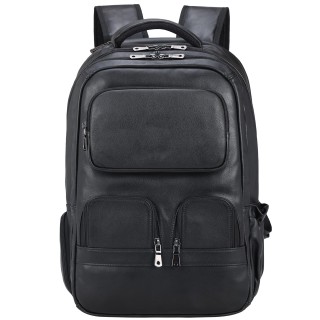Men's Black Large Business Travel Backpack