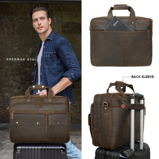 Men's Leather Briefcases two