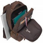 Men's Vintage Brown Travel Backpack