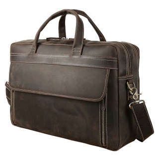 Men's Vintage Leather Briefcase