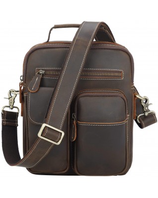 Small Leather Messenger Bag