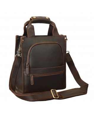 Vintage Leather Crossbody Bag