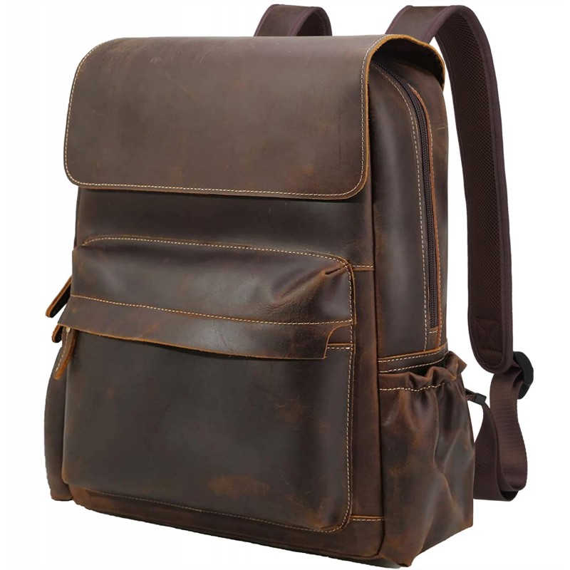 Vintage full-grain leather