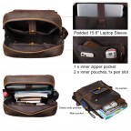 Vintage full-grain leather
